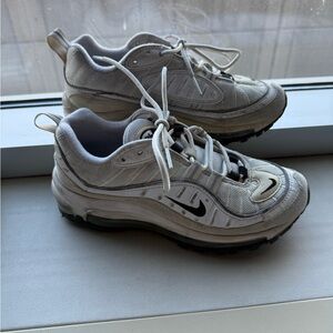 Nike Gray and Black Sneakers